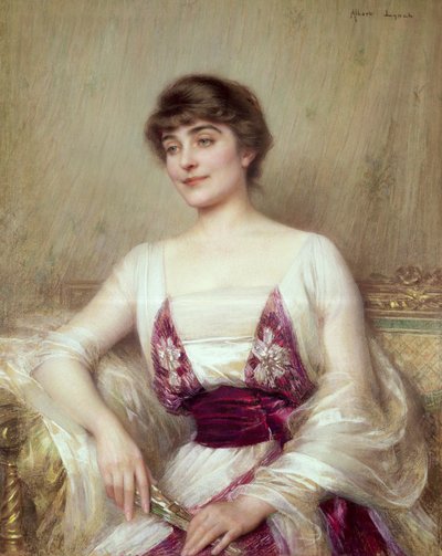 Porträt einer Gräfin von Albert Lynch